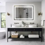JHK 36"x 24"LED Bathroom Vanity Mirror for Wall Memory Function Tempered Glass with Front Light and Backlit For Living Room - Image 4