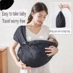 New Portable Baby Sling Front-carrying Portable Newborn Mini Sling, Single-shoulder Baby Breathable Carrier