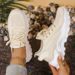 Women's shoes  Solid-colored strap versatile single shoes casual sneaker women's summer - Image 7