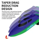 Remote Control Boats Can Be Launched To Simulate High-Speed Speedboats Electric Steamboats Children Boys Water Park Toys Outdoor
