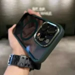 Luxury Magnetic Metal Lens Bumper Protection Case For iPhone 17 16 15 14 13 12 11 Pro Max Funda Wireless Charge Hard Clear Cover