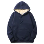 Winter Hoodies Thicken Warm  Lambswool  Hoodie Pants Men Sweatshirts - Image 4