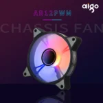 Aigo AR12PRO Computer Case Fan Ventoinha PC 120mm RGB Fan 4pin PWM CPU Cooling Fan 3pin5v Unlimited Space Argb 12cm Ventilador - Image 3