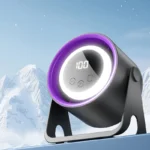 USB desktop/hanging multi-purpose small fan LCD portable small fan with LCD display power level - Image 2