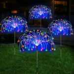 Solar Firework Lights Outdoor IP65 Waterproof Solar 8 Lighting Modes Fairy String Light Christmas Lighting Garden Decoration - Image 7