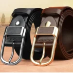 Genuine Leather For Men's High Quality Buckle Jeans Cowskin Casual Belts Business Cowboy Waistband Male Fashion Designer 2022New - Image 4
