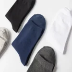 10Pairs/Lot Men Combed Cotton Socks Black Casual Business Breathable High Quality Man Sock New For Male Plus Size EU38-48 - Image 5