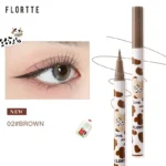 FLORTTE Liquid Eyeliner Pen, Long-lasting, Waterproof, Smudge-proof, for Natural Eye Makeup - Image 8