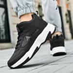 Men's high quality plus size casual sneakers Four seasons soft sole outdoor breathable running shoes students light sports shoes - Image 4