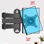 Universal Adjustable TV Wall Mount Bracket Universal Rotated Holder TV Mounts for 14 to 32 Inch LCD LED Monitor Flat Panel - Image 5