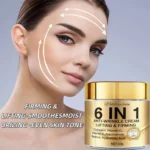 6 in 1 Anti-Wrinkle Cream with Collagen, Retinol & Hyaluronic Acid, Lifts, Firms & Nourishes for Softer, Confident Skin - Image 4