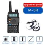 1/2PCS Baofeng M-5R Wireless Copy Frequency Two Way Radio Walkie Talkie Multi Band AM Long Range For UV-5R Two Way Ham Radio For