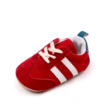 Baby Casual Sports Shoes for Spring Autumn High-Quality TPR Sole Anti-Slip Prewalker For 0-18M Girls And Boys BLS4034