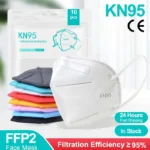10-200Pcs FFP2 Masks kn95 Mascarillas KN95 Face Mask Filter 5Layers mascarillas quirurgicas homologadas Reusable Black FFP2 Mask