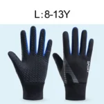 1 Pair Kids Winter Warm Sports Thermal Gloves Cold Weather Water-Resistant Anti-slip Children Mittens 5-13 Years Boys Girls - Image 9