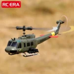 RC ERA C032 UH1 Huey Weathered Marine 6ch RC Helicopter with Optical Flow TOF Auto Stabilized Remote Control Hobby Toys for Boy