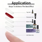 NOCIS 15Ml/Professional Nail Prep Set/Dehydrator & Acid-Free Primer for Acrylic & Gel Polish/Durable, Chip-Resistant Manicure