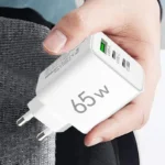 EU plug Triple USB Charger Block 65W Multi-Port USB - Image 4