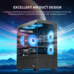 Ningmei Lumishore Gaming PC AMD Ryzen 5 5500 NVIDIA GTX 1660 Super 16GB RAM 1TB SSD Windows 11 Wifi PC Gaming - Image 2
