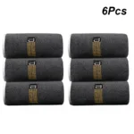 6pcs Thickened Microfiber Towel Set, 40x80cm/15.7"x31.5" Towel, Absorbent Quick-Drying Suitable for Family Fitness and Travel - Image 8