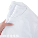 100% Cotton T-shirt Men Women Solid Color O Neck Short-sleeved Tops Summer Korean Loose Half-sleeve T Shirt Unisex M-4XL - Image 10
