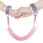 Toddlers Leash Anti Lost Wrist Link Child Kids Safety Harness Kids Walking Wristband Assistant Strap Belt for Girl Pink Gift - Image 6