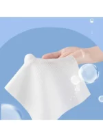 Disposable Face Towel,2 Pack 200 Count Ultra Soft Thick Wash Cloths for Adults and Baby,  Dry Wipes for Washing and Drying