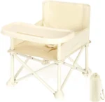 Durable High Chair for Babies – Adjustable Footrest & Detachable Cushion for Comfortable Feeding | Grows with Your Little One