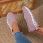 Breathable and comfortable soft-soled daily commuting and casual women's sneakers - Image 2