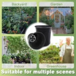 60 Pcs 1 Gallon Flexible Plant Nursery Pots with Drainage Holes, Soft Plastic Seedling Containers for Succulents and Home Garden - Image 6