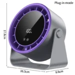 Multifunctional Desktop Clip Fan High Speed Electric Fan Rechargeable Ice Cooling Personal Fans Summer Outdoor Travel Fans - Image 8