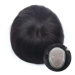 6x8 Toupee for Men Man Hair System Mono and PU Base 6 inches Human Hair Straight Breathable Natural Men's Prosthesis Capillary - Image 7