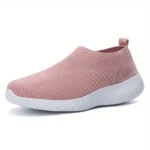 New Pink Women Shoes Soft Sneakers Lightweight And Comfortable Women Slip On Lazy Loafers Walking Shoes For Women Size 36-42 - Image 7