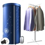 Portable Electric Clothes Dryer,1000W Heated Clothes Airer,Travel Heated Clothes Dryer with Timer,Electric Clothes Dryer