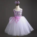 Summer Stage Girl Dress Tutu Ballerine Dance Kids Ballet Leotards Party Baby Dresses Outfit Ballet Girls Clothing Vestidos - Image 8