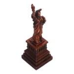 Metal Statue Liberty Ornament Small Decorative For Home Statue Of Liberty For Home Office Desk Bookshelf Garden Yard Tabletop - Image 3