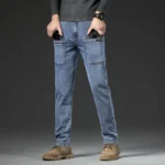 2024 New 6 Pocket Design Men's Denim Jeans - Image 3