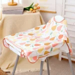 Elinfant Long Sleeve Baby Bibs Waterproof Feeding Eating Bibs Playing Painting Aprons Washable Coverall Highchair Cover