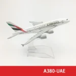 6Inch 15CM A380 A350 A330 A320 Concorde Diecast Airplane Model For Gift Collection