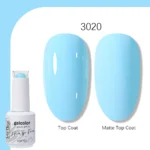 Arte Clavo Gel Nail Polish 400 Colors15ml Semi Permanent Gel Varnish Base Top Coat Nail Art Manicure Soak Off LED UV Salon Gel - Image 58
