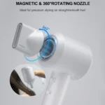 Electric High Speed Hair Dryer 110000RPM Brushless Negative Ions Blow Dryer 1500W Super Powerful Wind Lownoise Salon Hair Dryer - Image 4