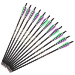 12 PCS Mixed Carbon Arrow Arrows 13 16 18 20 22 inches Spine400 For Hunting Shooting Archery Equipment for Adults Bow Arrows - Image 14