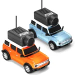 1:64 FPV RC Car with 720P HD Camera, 2.4G WiFi APP Control, Full Proportional Steering & Throttle, Gyro Stabilizer, Silver Gray - Image 4