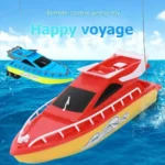 Remote Control Boats Can Be Launched To Simulate High-Speed Speedboats Electric Steamboats Children Boys Water Park Toys Outdoor