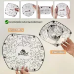 Collapsible Bowl Set Outdoor Camping Foldable Tableware Ultralight Portable Plastic Folding Bowl Dinner Plate Cup Travel Picnic - Image 6