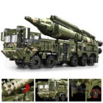Missile Vehicle Building Blocks WWII Military Truck Brick Tank Building Blocks Missile Launcher Model Boys Toys Kids Toys - Image 5