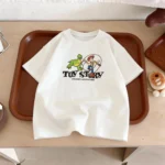 Summer Clothing Printed Cartoon Car Boys Tshirts Tops Short-sleeved Children's Wear Round Collar T-shirt Kids Costume T Shirts - Image 10
