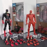 Ct Toys Daredevil Black 999 Red Mafex 223 Figure Comic Version Anime Action Figure Figurine Statue Model Toys gifts - Image 9