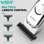 VGR Hair Trimmer Professional Hair Clipper Wireless Hair Cutting Machine Electric Zero Cutting Machine Trimmer for Men V-071 - Image 5