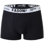 4/10 Piece Men’s Four Season Black Fashionable Casual Basic Versatile Underwear Boxer Shorts Plus Size Youth Sports Base Shorts